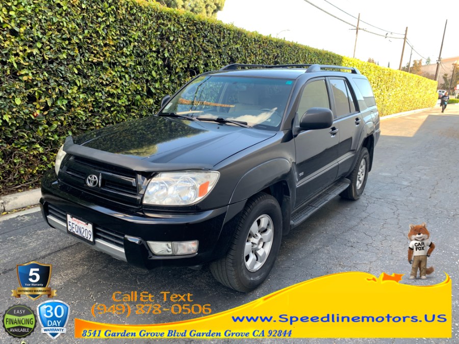 2003 Toyota 4Runner 4dr SR5 Sport V6 Auto (Natl), available for sale in Garden Grove, California | Speedline Motors. Garden Grove, California 2003 Toyota 4Runner 4dr SR5 Sport V6 Auto (Natl), available for sale in Garden Grove, California | Speedline Motors. Garden Grove, California