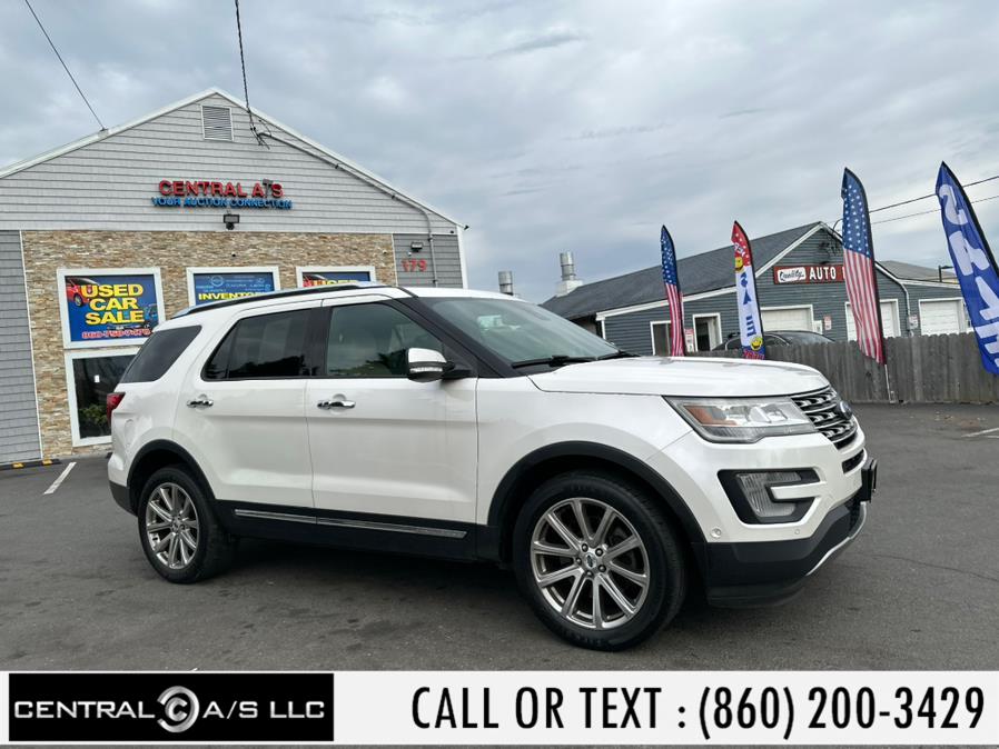 2017 Ford Explorer Limited 4WD, available for sale in East Windsor, Connecticut | Central A/S LLC. East Windsor, Connecticut