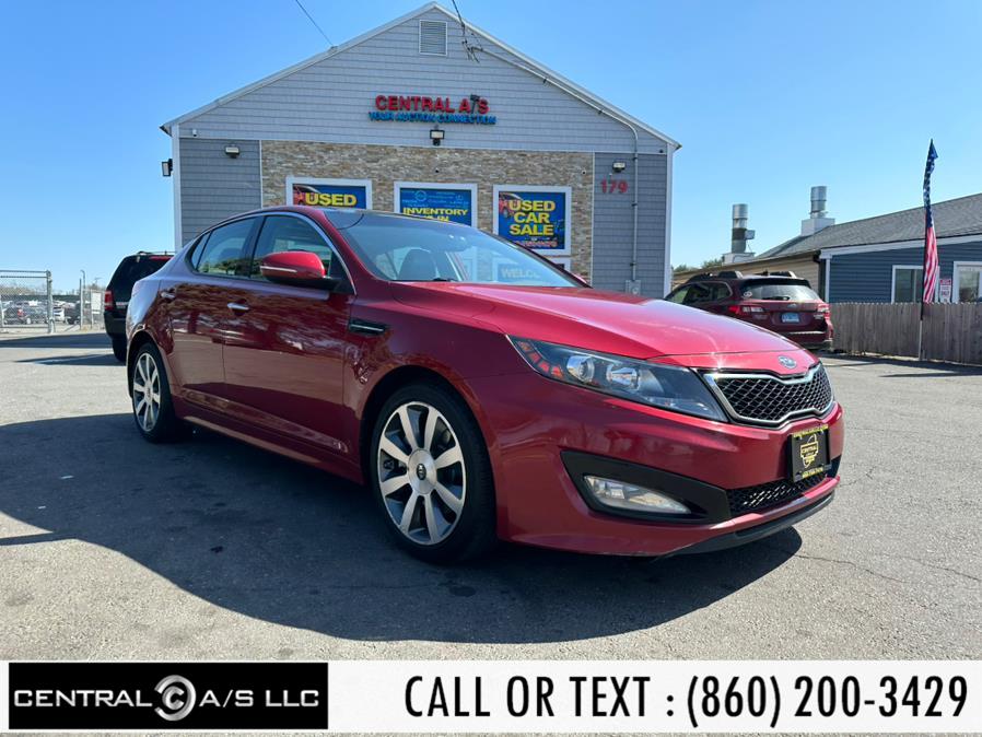 2012 Kia Optima 4dr Sdn 2.0T Auto SX, available for sale in East Windsor, Connecticut | Central A/S LLC. East Windsor, Connecticut