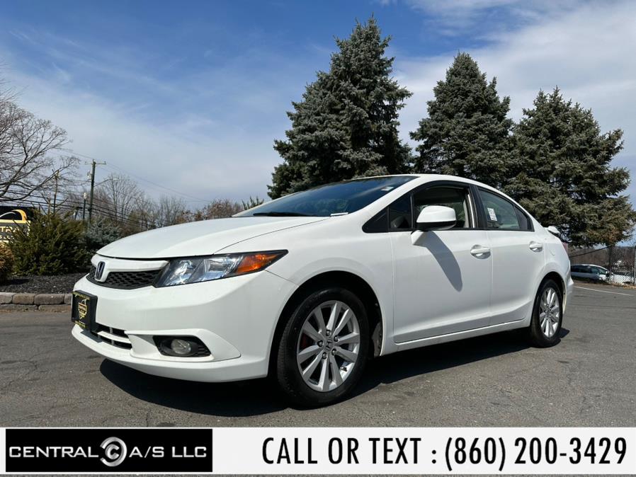 2012 Honda Civic Sdn 4dr Auto EX, available for sale in East Windsor, Connecticut | Central A/S LLC. East Windsor, Connecticut 2012 Honda Civic Sdn 4dr Auto EX, available for sale in East Windsor, Connecticut | Central A/S LLC. East Windsor, Connecticut