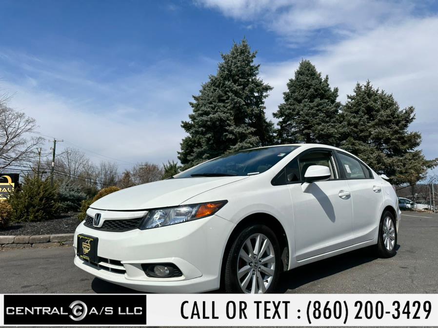 2012 Honda Civic Sdn 4dr Auto EX, available for sale in East Windsor, Connecticut | Central A/S LLC. East Windsor, Connecticut 2012 Honda Civic Sdn 4dr Auto EX, available for sale in East Windsor, Connecticut | Central A/S LLC. East Windsor, Connecticut