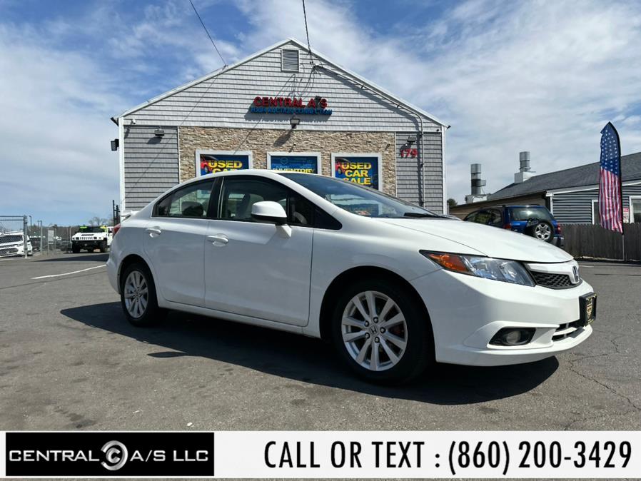 2012 Honda Civic Sdn 4dr Auto EX, available for sale in East Windsor, Connecticut | Central A/S LLC. East Windsor, Connecticut 2012 Honda Civic Sdn 4dr Auto EX, available for sale in East Windsor, Connecticut | Central A/S LLC. East Windsor, Connecticut