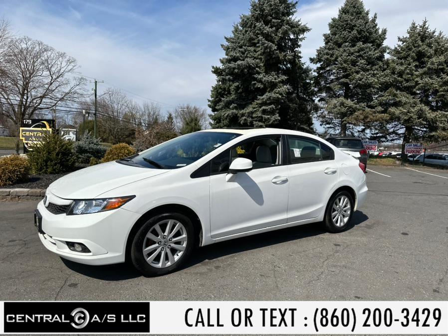 2012 Honda Civic Sdn 4dr Auto EX, available for sale in East Windsor, Connecticut | Central A/S LLC. East Windsor, Connecticut 2012 Honda Civic Sdn 4dr Auto EX, available for sale in East Windsor, Connecticut | Central A/S LLC. East Windsor, Connecticut