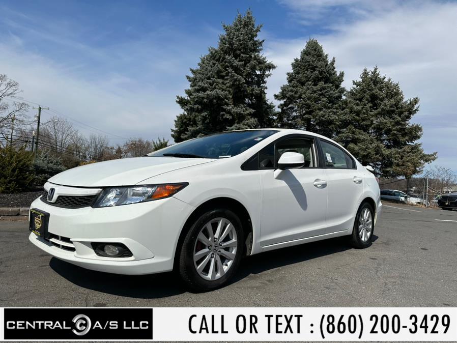 2012 Honda Civic Sdn 4dr Auto EX, available for sale in East Windsor, Connecticut | Central A/S LLC. East Windsor, Connecticut 2012 Honda Civic Sdn 4dr Auto EX, available for sale in East Windsor, Connecticut | Central A/S LLC. East Windsor, Connecticut