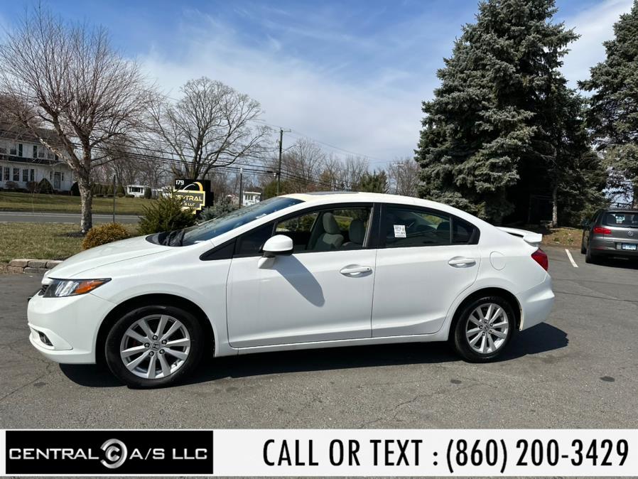 2012 Honda Civic Sdn 4dr Auto EX, available for sale in East Windsor, Connecticut | Central A/S LLC. East Windsor, Connecticut 2012 Honda Civic Sdn 4dr Auto EX, available for sale in East Windsor, Connecticut | Central A/S LLC. East Windsor, Connecticut