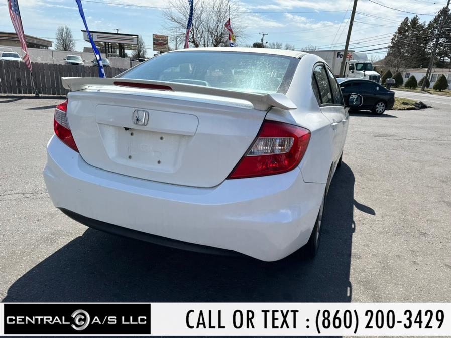 2012 Honda Civic Sdn 4dr Auto EX, available for sale in East Windsor, Connecticut | Central A/S LLC. East Windsor, Connecticut 2012 Honda Civic Sdn 4dr Auto EX, available for sale in East Windsor, Connecticut | Central A/S LLC. East Windsor, Connecticut