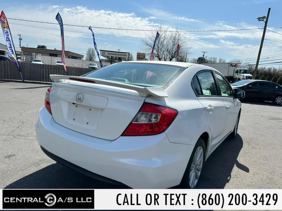 2012 Honda Civic Sdn 4dr Auto EX, available for sale in East Windsor, Connecticut | Central A/S LLC. East Windsor, Connecticut 2012 Honda Civic Sdn 4dr Auto EX, available for sale in East Windsor, Connecticut | Central A/S LLC. East Windsor, Connecticut