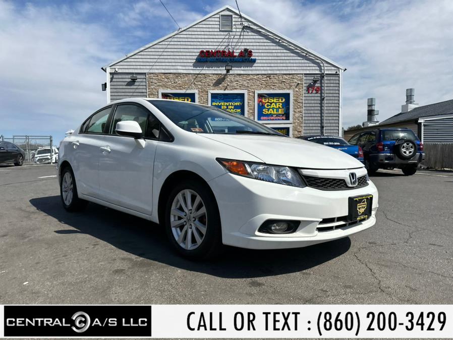 2012 Honda Civic Sdn 4dr Auto EX, available for sale in East Windsor, Connecticut | Central A/S LLC. East Windsor, Connecticut 2012 Honda Civic Sdn 4dr Auto EX, available for sale in East Windsor, Connecticut | Central A/S LLC. East Windsor, Connecticut