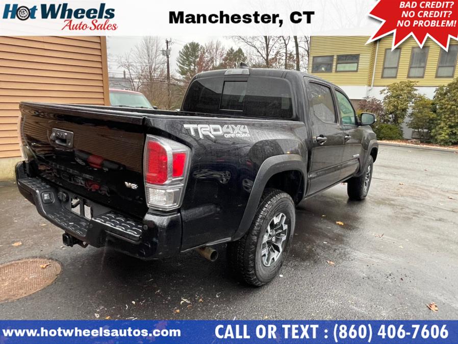 2021 Toyota Tacoma 4WD TRD Sport Double Cab 5'' Bed V6 MT (Natl), available for sale in Manchester, Connecticut | Hot Wheels Auto Sales LLC. Manchester, Connecticut 2021 Toyota Tacoma 4WD TRD Sport Double Cab 5'' Bed V6 MT (Natl), available for sale in Manchester, Connecticut | Hot Wheels Auto Sales LLC. Manchester, Connecticut