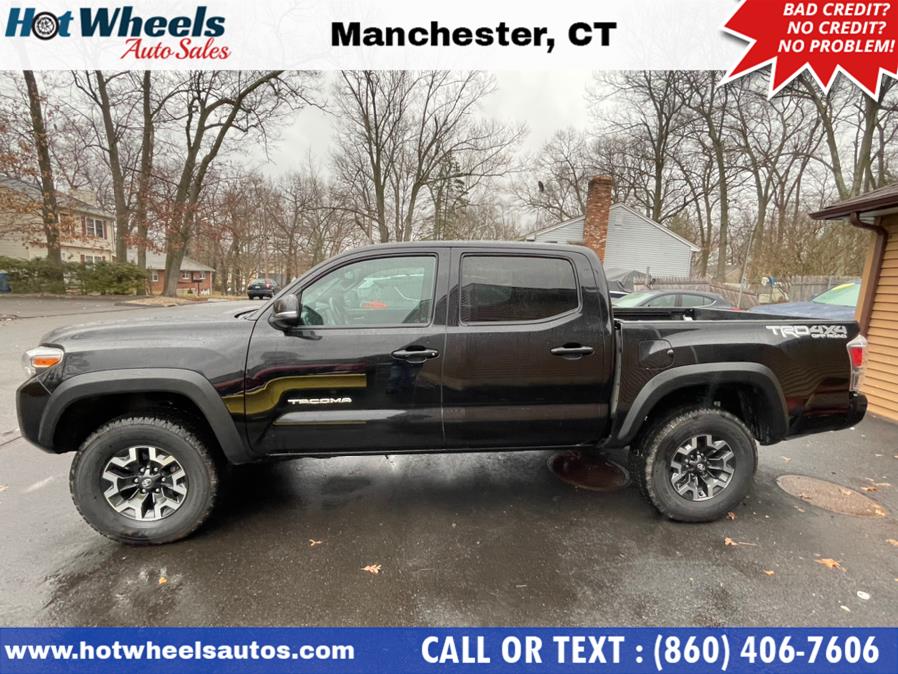 2021 Toyota Tacoma 4WD TRD Sport Double Cab 5'' Bed V6 MT (Natl), available for sale in Manchester, Connecticut | Hot Wheels Auto Sales LLC. Manchester, Connecticut 2021 Toyota Tacoma 4WD TRD Sport Double Cab 5'' Bed V6 MT (Natl), available for sale in Manchester, Connecticut | Hot Wheels Auto Sales LLC. Manchester, Connecticut
