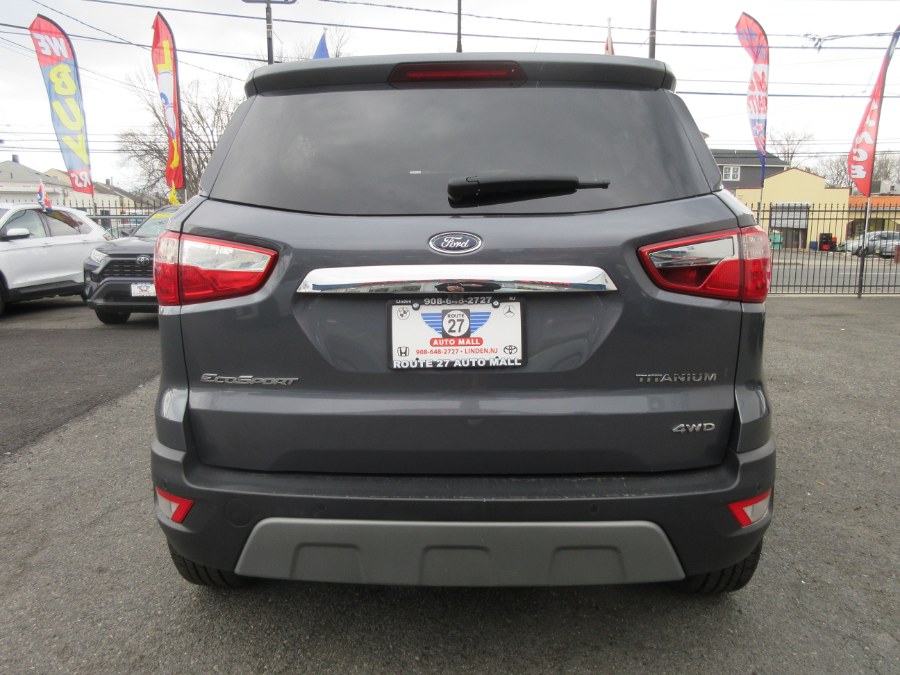 2020 Ford EcoSport Titanium 4WD, available for sale in Linden, New Jersey | Route 27 Auto Mall. Linden, New Jersey 2020 Ford EcoSport Titanium 4WD, available for sale in Linden, New Jersey | Route 27 Auto Mall. Linden, New Jersey