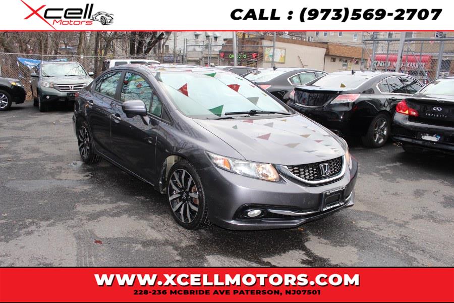 2014 Honda Civic  EX-L w/Navi 4dr CVT EX-L w/Navi, available for sale in Paterson, New Jersey | Xcell Motors LLC. Paterson, New Jersey