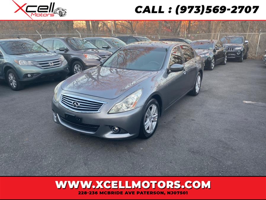 2011 Infiniti G37x Sedan 4dr x AWD, available for sale in Paterson, New Jersey | Xcell Motors LLC. Paterson, New Jersey 2011 Infiniti G37x Sedan 4dr x AWD, available for sale in Paterson, New Jersey | Xcell Motors LLC. Paterson, New Jersey