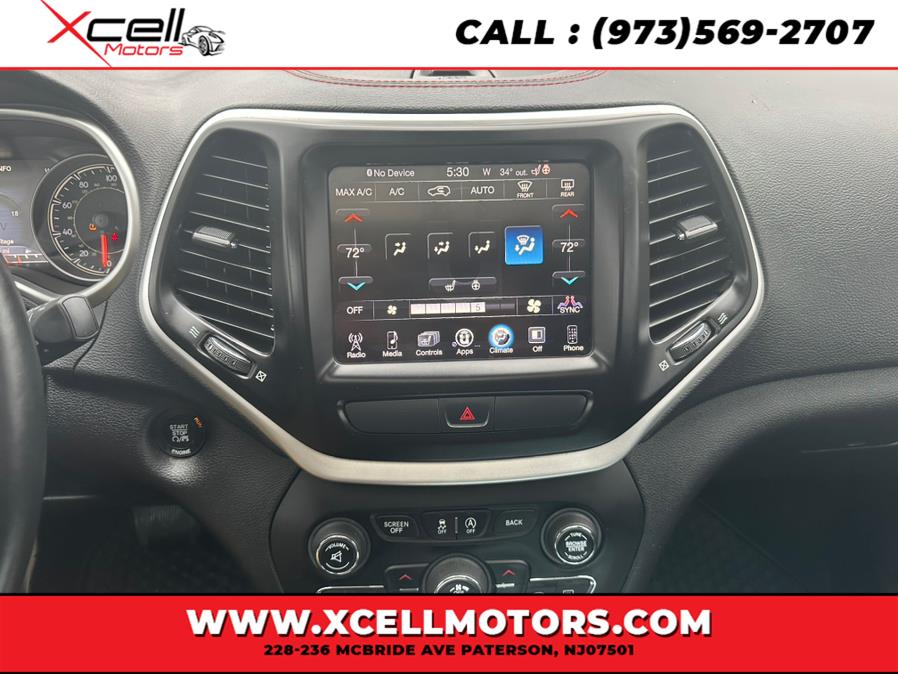 2016 Jeep Cherokee 4WD Trailhawk 4WD 4dr Trailhawk, available for sale in Paterson, New Jersey | Xcell Motors LLC. Paterson, New Jersey 2016 Jeep Cherokee 4WD Trailhawk 4WD 4dr Trailhawk, available for sale in Paterson, New Jersey | Xcell Motors LLC. Paterson, New Jersey