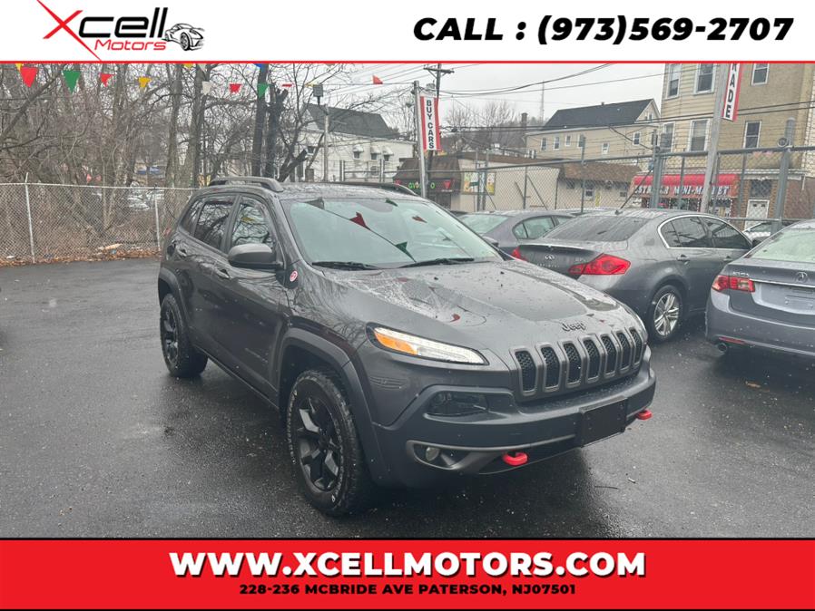 2016 Jeep Cherokee 4WD Trailhawk 4WD 4dr Trailhawk, available for sale in Paterson, New Jersey | Xcell Motors LLC. Paterson, New Jersey