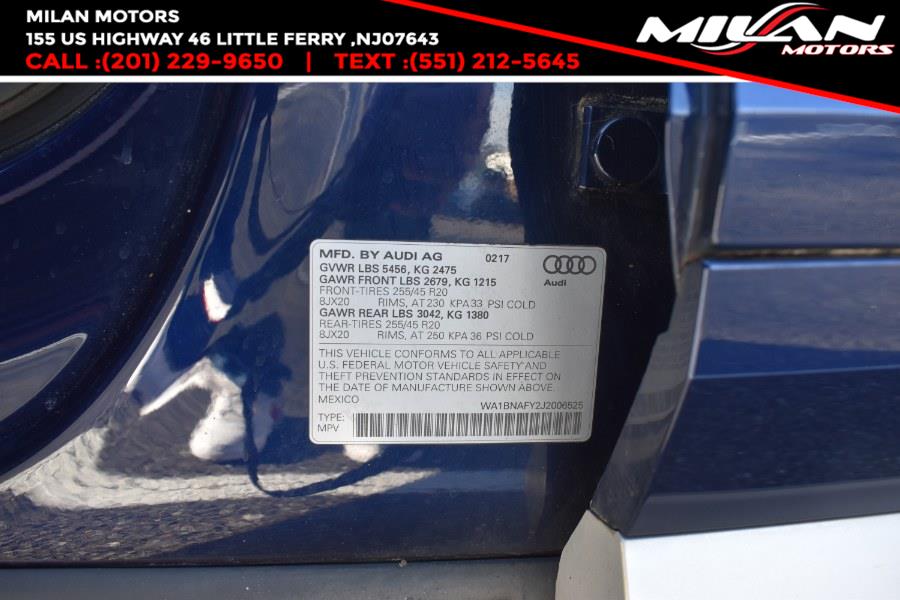 2018 Audi Q5 2.0 TFSI Tech Premium Plus, available for sale in Little Ferry , New Jersey | Milan Motors. Little Ferry , New Jersey 2018 Audi Q5 2.0 TFSI Tech Premium Plus, available for sale in Little Ferry , New Jersey | Milan Motors. Little Ferry , New Jersey