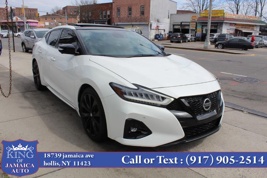 2021 Nissan Maxima SR 3.5L, available for sale in Hollis, New York | King of Jamaica Auto Inc. Hollis, New York 2021 Nissan Maxima SR 3.5L, available for sale in Hollis, New York | King of Jamaica Auto Inc. Hollis, New York