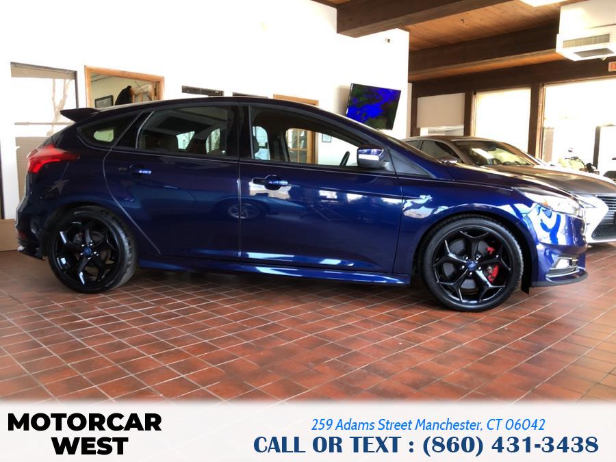 2016 Ford Focus 5dr HB ST, available for sale in Manchester, Connecticut | Motorcar West. Manchester, Connecticut 2016 Ford Focus 5dr HB ST, available for sale in Manchester, Connecticut | Motorcar West. Manchester, Connecticut