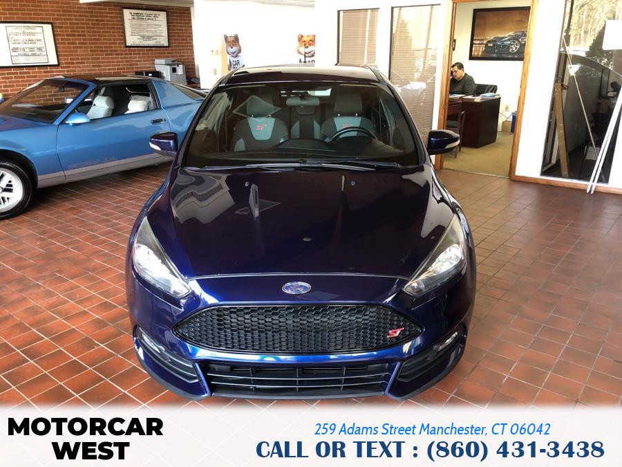 2016 Ford Focus 5dr HB ST, available for sale in Manchester, Connecticut | Motorcar West. Manchester, Connecticut 2016 Ford Focus 5dr HB ST, available for sale in Manchester, Connecticut | Motorcar West. Manchester, Connecticut