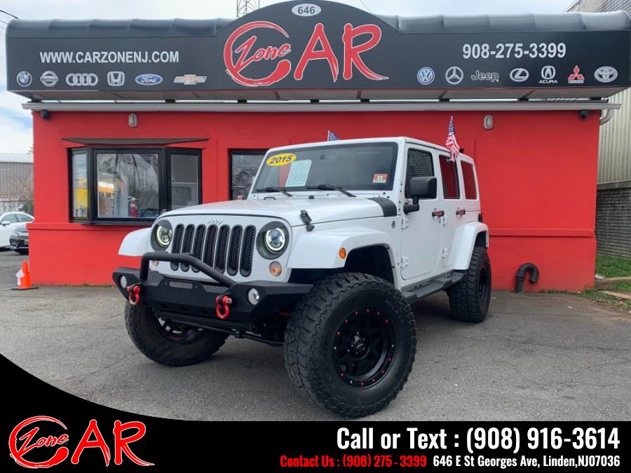 2015 Jeep Wrangler Unlimited 4WD 4dr Altitude, available for sale in Linden, New Jersey | Car Zone. Linden, New Jersey 2015 Jeep Wrangler Unlimited 4WD 4dr Altitude, available for sale in Linden, New Jersey | Car Zone. Linden, New Jersey