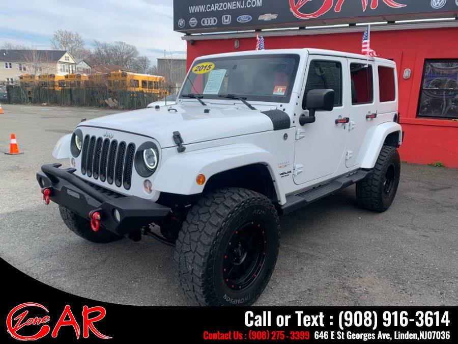 2015 Jeep Wrangler Unlimited 4WD 4dr Altitude, available for sale in Linden, New Jersey | Car Zone. Linden, New Jersey 2015 Jeep Wrangler Unlimited 4WD 4dr Altitude, available for sale in Linden, New Jersey | Car Zone. Linden, New Jersey