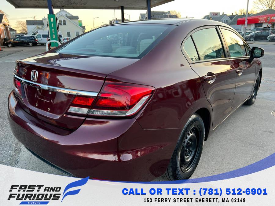 2013 Honda Civic Sdn 4dr Auto LX, available for sale in Everett, Massachusetts | Fast & Furious Motors. Everett, Massachusetts 2013 Honda Civic Sdn 4dr Auto LX, available for sale in Everett, Massachusetts | Fast & Furious Motors. Everett, Massachusetts