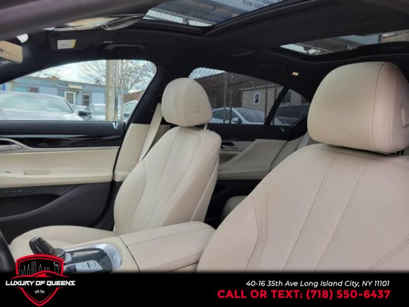 2019 BMW 7 Series 740i Sedan, available for sale in Long Island City, New York | Luxury Of Queens. Long Island City, New York 2019 BMW 7 Series 740i Sedan, available for sale in Long Island City, New York | Luxury Of Queens. Long Island City, New York