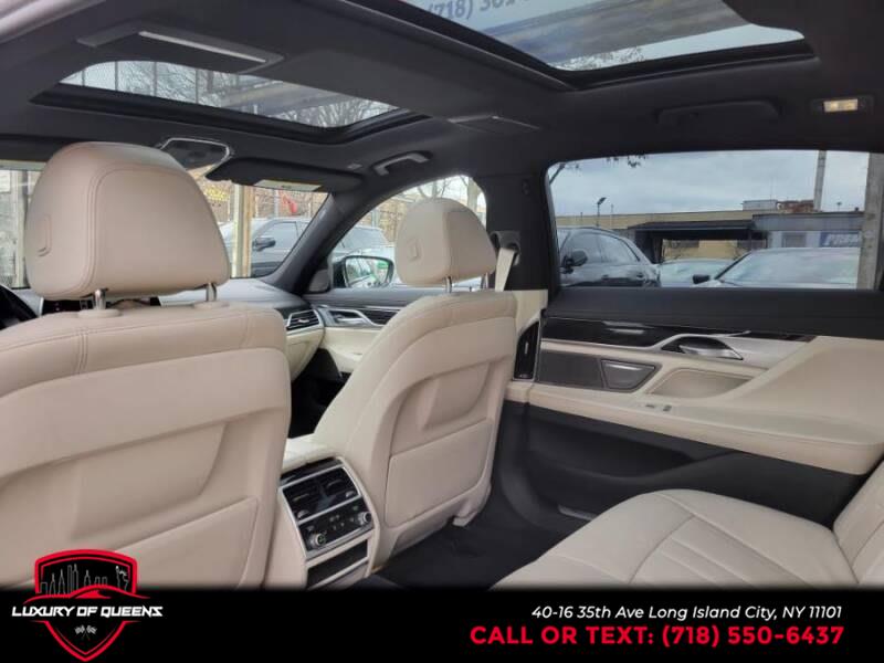 2019 BMW 7 Series 740i Sedan, available for sale in Long Island City, New York | Luxury Of Queens. Long Island City, New York 2019 BMW 7 Series 740i Sedan, available for sale in Long Island City, New York | Luxury Of Queens. Long Island City, New York