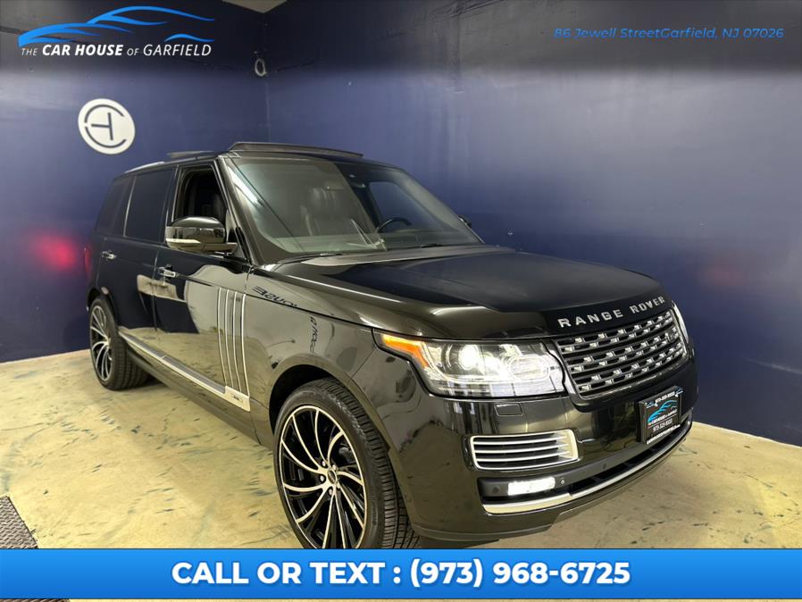 2015 Land Rover Range Rover 4WD 4dr Autobiography Black LWB, available for sale in Wayne, New Jersey | Car House Of Garfield. Wayne, New Jersey 2015 Land Rover Range Rover 4WD 4dr Autobiography Black LWB, available for sale in Wayne, New Jersey | Car House Of Garfield. Wayne, New Jersey