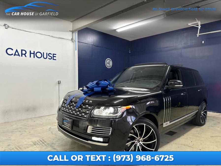 2015 Land Rover Range Rover 4WD 4dr Autobiography Black LWB, available for sale in Wayne, New Jersey | Car House Of Garfield. Wayne, New Jersey 2015 Land Rover Range Rover 4WD 4dr Autobiography Black LWB, available for sale in Wayne, New Jersey | Car House Of Garfield. Wayne, New Jersey