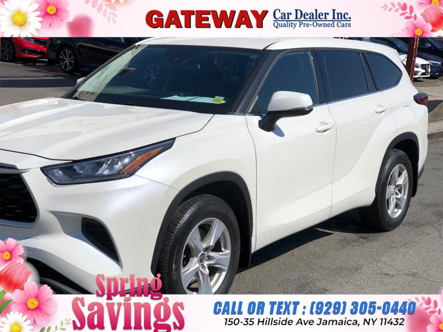 2020 Toyota Highlander L AWD (Natl), available for sale in Jamaica, New York | Gateway Car Dealer Inc. Jamaica, New York 2020 Toyota Highlander L AWD (Natl), available for sale in Jamaica, New York | Gateway Car Dealer Inc. Jamaica, New York