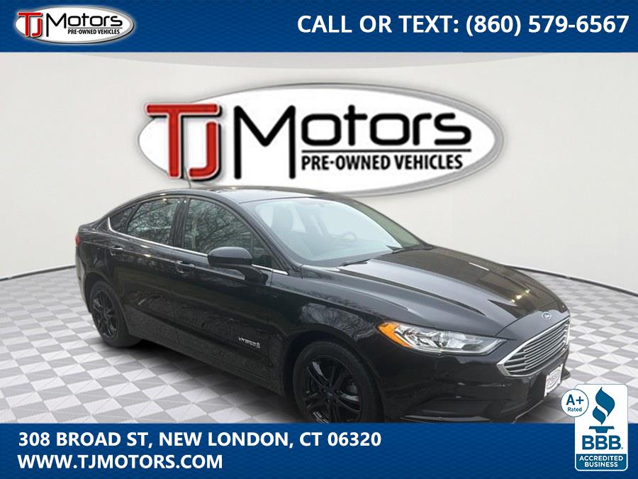 2018 Ford Fusion Hybrid S FWD, available for sale in New London, Connecticut | TJ Motors. New London, Connecticut