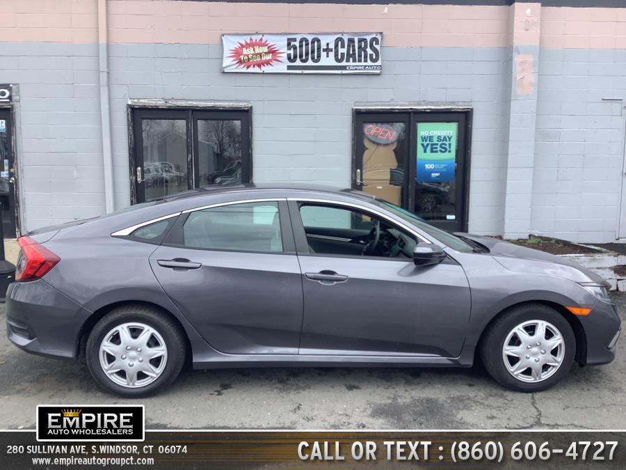 2019 Honda Civic Sedan LX CVT, available for sale in S.Windsor, Connecticut | Empire Auto Wholesalers. S.Windsor, Connecticut 2019 Honda Civic Sedan LX CVT, available for sale in S.Windsor, Connecticut | Empire Auto Wholesalers. S.Windsor, Connecticut