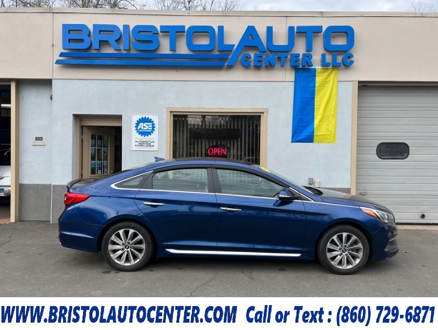 2016 Hyundai Sonata 4dr Sdn 2.4L Sport PZEV, available for sale in Bristol, Connecticut | Bristol Auto Center LLC. Bristol, Connecticut