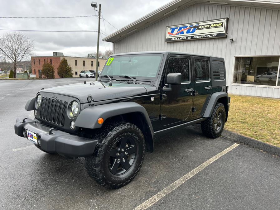 2017 Jeep Wrangler Unlimited Sport 4x4, available for sale in Berlin, Connecticut | Tru Auto Mall. Berlin, Connecticut