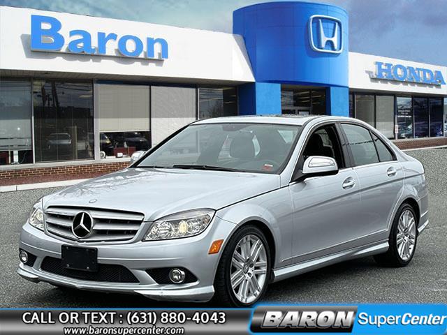 2009 Mercedes-benz C-class C300 4MATIC Sport Sedan, available for sale in Patchogue, New York | Baron Supercenter. Patchogue, New York