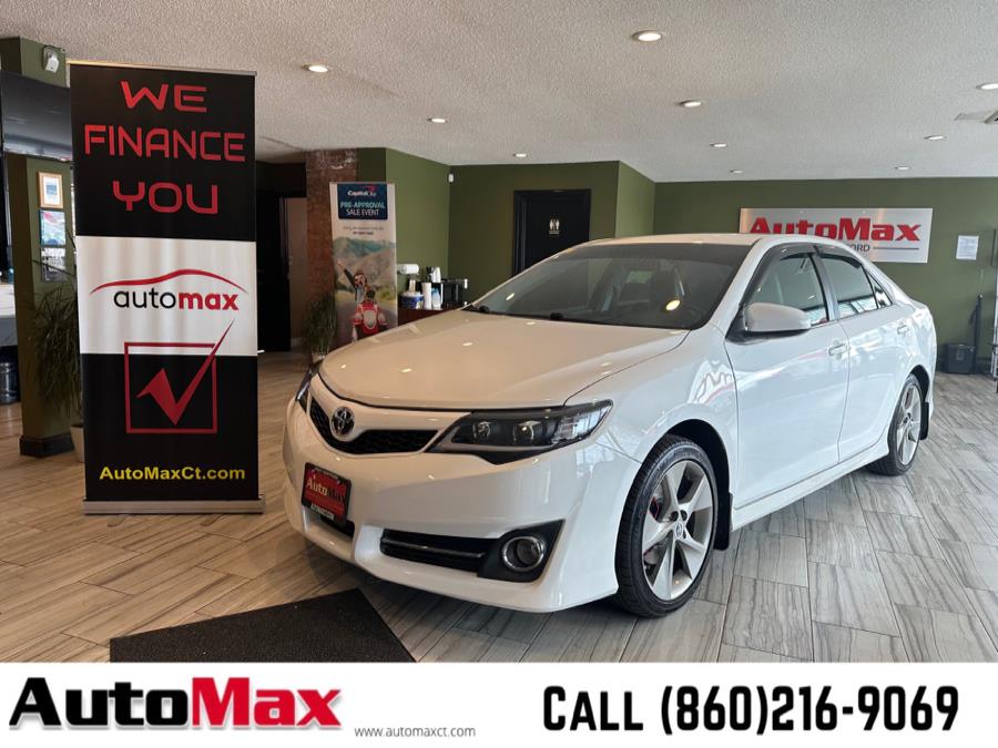 2012 Toyota Camry 4dr Sdn V6 Auto SE (Natl), available for sale in West Hartford, Connecticut | AutoMax. West Hartford, Connecticut 2012 Toyota Camry 4dr Sdn V6 Auto SE (Natl), available for sale in West Hartford, Connecticut | AutoMax. West Hartford, Connecticut