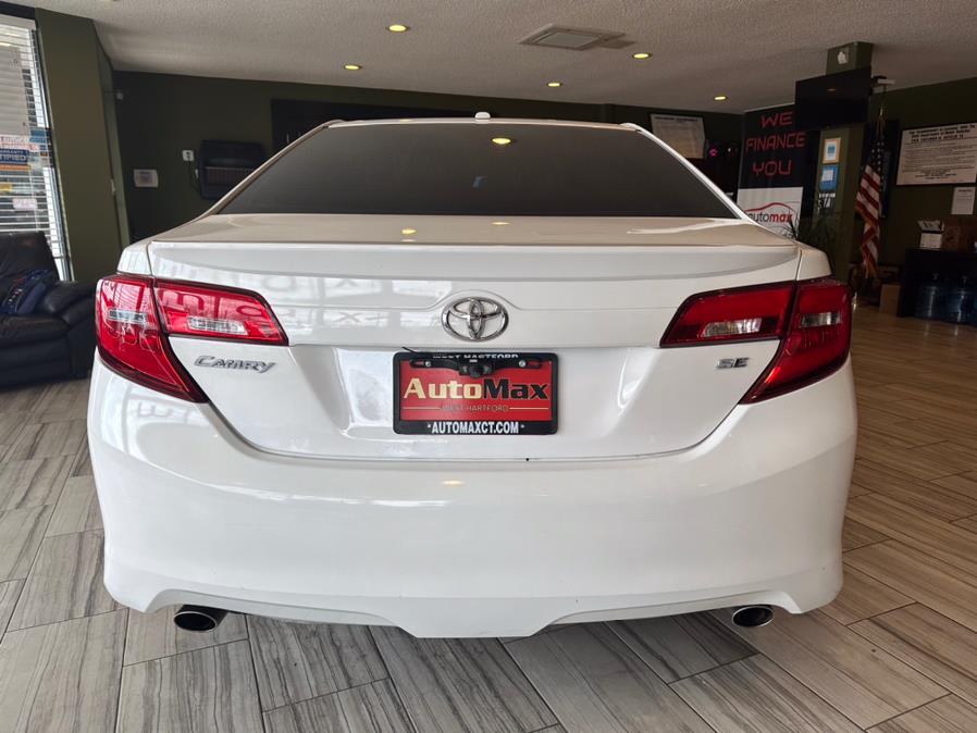 2012 Toyota Camry 4dr Sdn V6 Auto SE (Natl), available for sale in West Hartford, Connecticut | AutoMax. West Hartford, Connecticut 2012 Toyota Camry 4dr Sdn V6 Auto SE (Natl), available for sale in West Hartford, Connecticut | AutoMax. West Hartford, Connecticut
