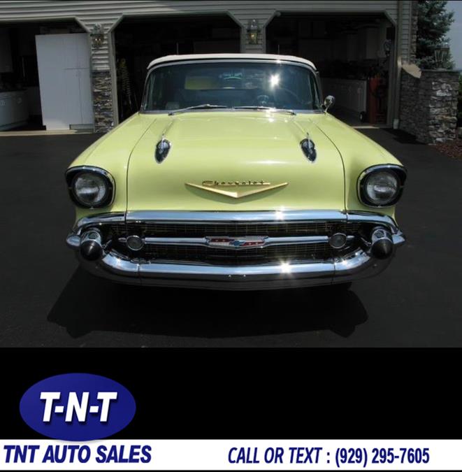 1957 Chevrolet BELAIR 2 DR CONVERTIBLE, available for sale in Bronx, New York | TNT Auto Sales USA inc. Bronx, New York 1957 Chevrolet BELAIR 2 DR CONVERTIBLE, available for sale in Bronx, New York | TNT Auto Sales USA inc. Bronx, New York