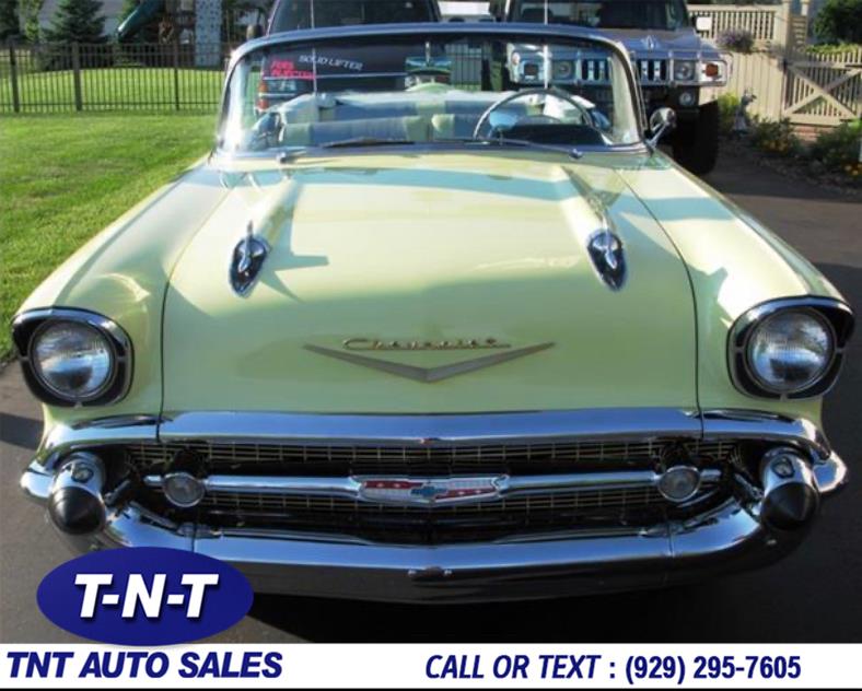 1957 Chevrolet BELAIR 2 DR CONVERTIBLE, available for sale in Bronx, New York | TNT Auto Sales USA inc. Bronx, New York 1957 Chevrolet BELAIR 2 DR CONVERTIBLE, available for sale in Bronx, New York | TNT Auto Sales USA inc. Bronx, New York