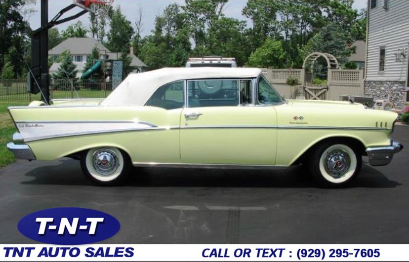 1957 Chevrolet BELAIR 2 DR CONVERTIBLE, available for sale in Bronx, New York | TNT Auto Sales USA inc. Bronx, New York 1957 Chevrolet BELAIR 2 DR CONVERTIBLE, available for sale in Bronx, New York | TNT Auto Sales USA inc. Bronx, New York