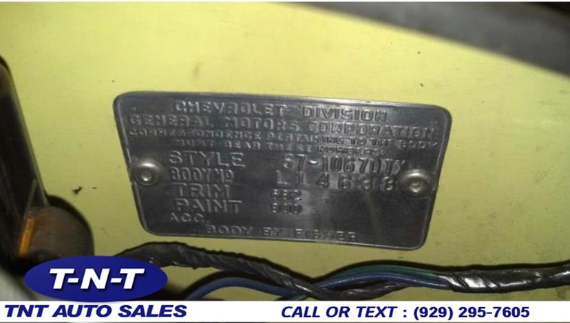1957 Chevrolet BELAIR 2 DR CONVERTIBLE, available for sale in Bronx, New York | TNT Auto Sales USA inc. Bronx, New York 1957 Chevrolet BELAIR 2 DR CONVERTIBLE, available for sale in Bronx, New York | TNT Auto Sales USA inc. Bronx, New York