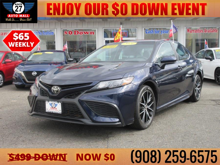2021 Toyota Camry SE Auto (Natl), available for sale in Linden, New Jersey | Route 27 Auto Mall. Linden, New Jersey