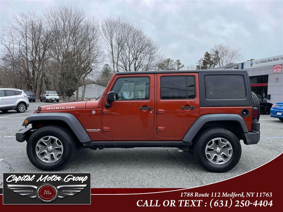 2014 Jeep Wrangler Unlimited 4WD 4dr Rubicon, available for sale in Medford, New York | Capital Motor Group Inc. Medford, New York 2014 Jeep Wrangler Unlimited 4WD 4dr Rubicon, available for sale in Medford, New York | Capital Motor Group Inc. Medford, New York