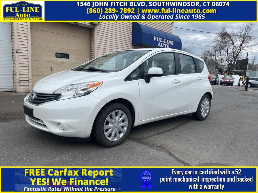 2014 Nissan Versa Note 5dr HB CVT 1.6 SV, available for sale in South Windsor , Connecticut | Ful-line Auto LLC. South Windsor , Connecticut 2014 Nissan Versa Note 5dr HB CVT 1.6 SV, available for sale in South Windsor , Connecticut | Ful-line Auto LLC. South Windsor , Connecticut