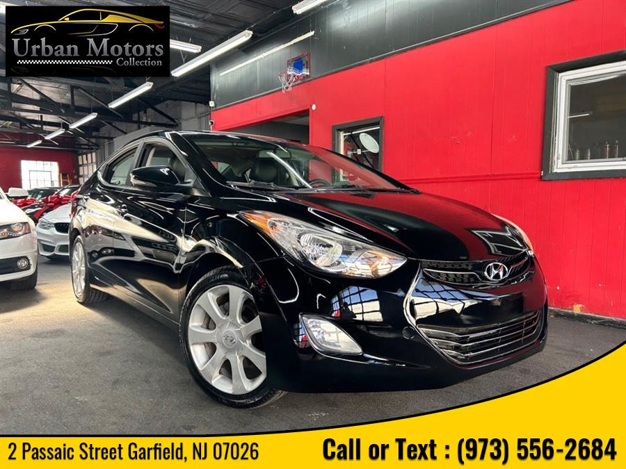 2012 Hyundai Elantra Limited PZEV, available for sale in Garfield, New Jersey | Urban Motors Collection. Garfield, New Jersey
