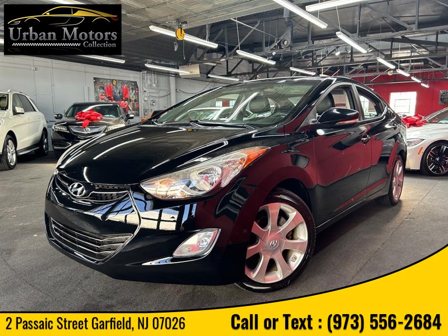 2012 Hyundai Elantra Limited PZEV, available for sale in Garfield, New Jersey | Urban Motors Collection. Garfield, New Jersey 2012 Hyundai Elantra Limited PZEV, available for sale in Garfield, New Jersey | Urban Motors Collection. Garfield, New Jersey