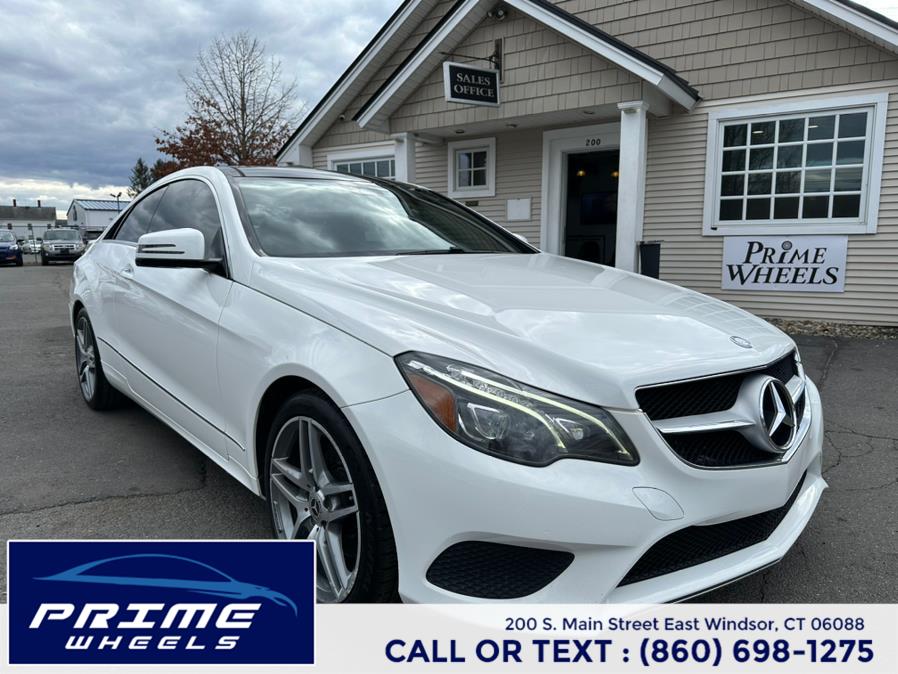 2014 Mercedes-Benz E-Class 2dr Cpe E 350 4MATIC, available for sale in East Windsor, Connecticut | Prime Wheels. East Windsor, Connecticut