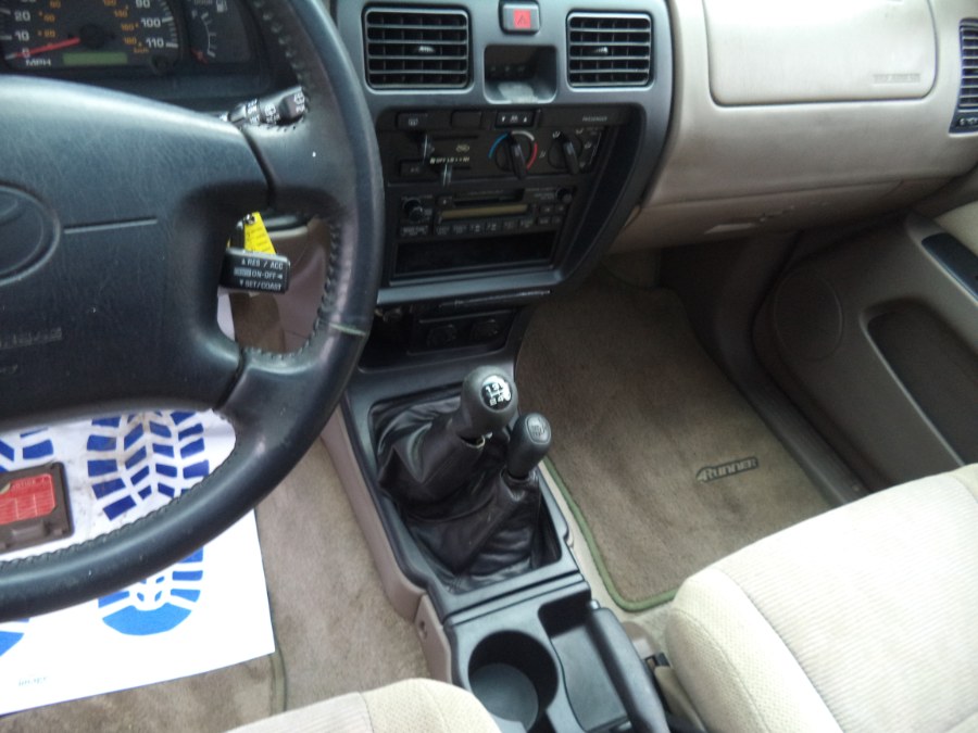 1999 Toyota 4Runner 4dr SR5 3.4L Manual 4WD, available for sale in Naugatuck, Connecticut | Riverside Motorcars, LLC. Naugatuck, Connecticut 1999 Toyota 4Runner 4dr SR5 3.4L Manual 4WD, available for sale in Naugatuck, Connecticut | Riverside Motorcars, LLC. Naugatuck, Connecticut