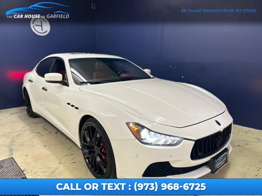 2015 Maserati Ghibli 4dr Sdn S Q4, available for sale in Garfield, New Jersey | Car House Of Garfield. Garfield, New Jersey 2015 Maserati Ghibli 4dr Sdn S Q4, available for sale in Garfield, New Jersey | Car House Of Garfield. Garfield, New Jersey